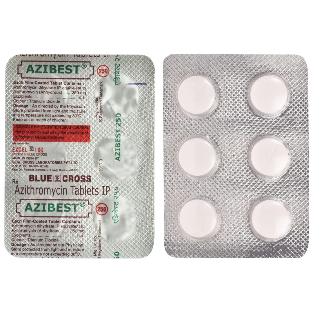 Azibest 250 Tablet product image