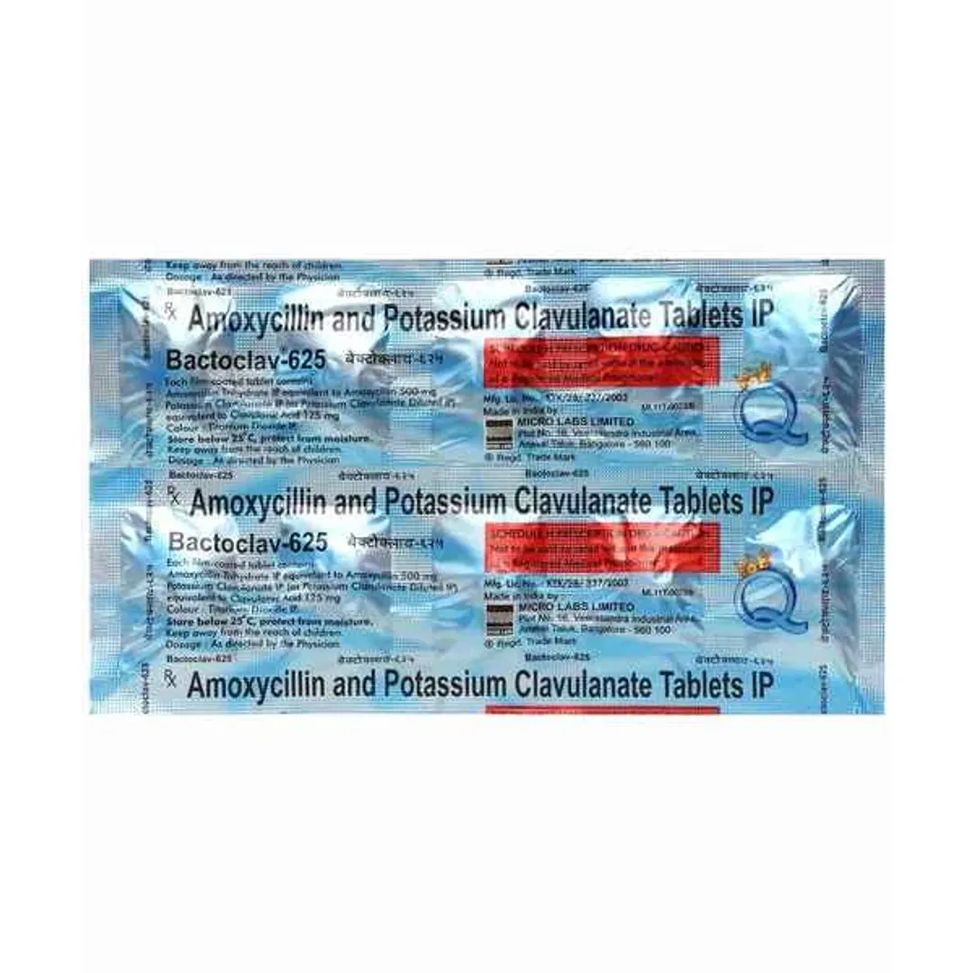 Bactoclav 625 Tablet product image