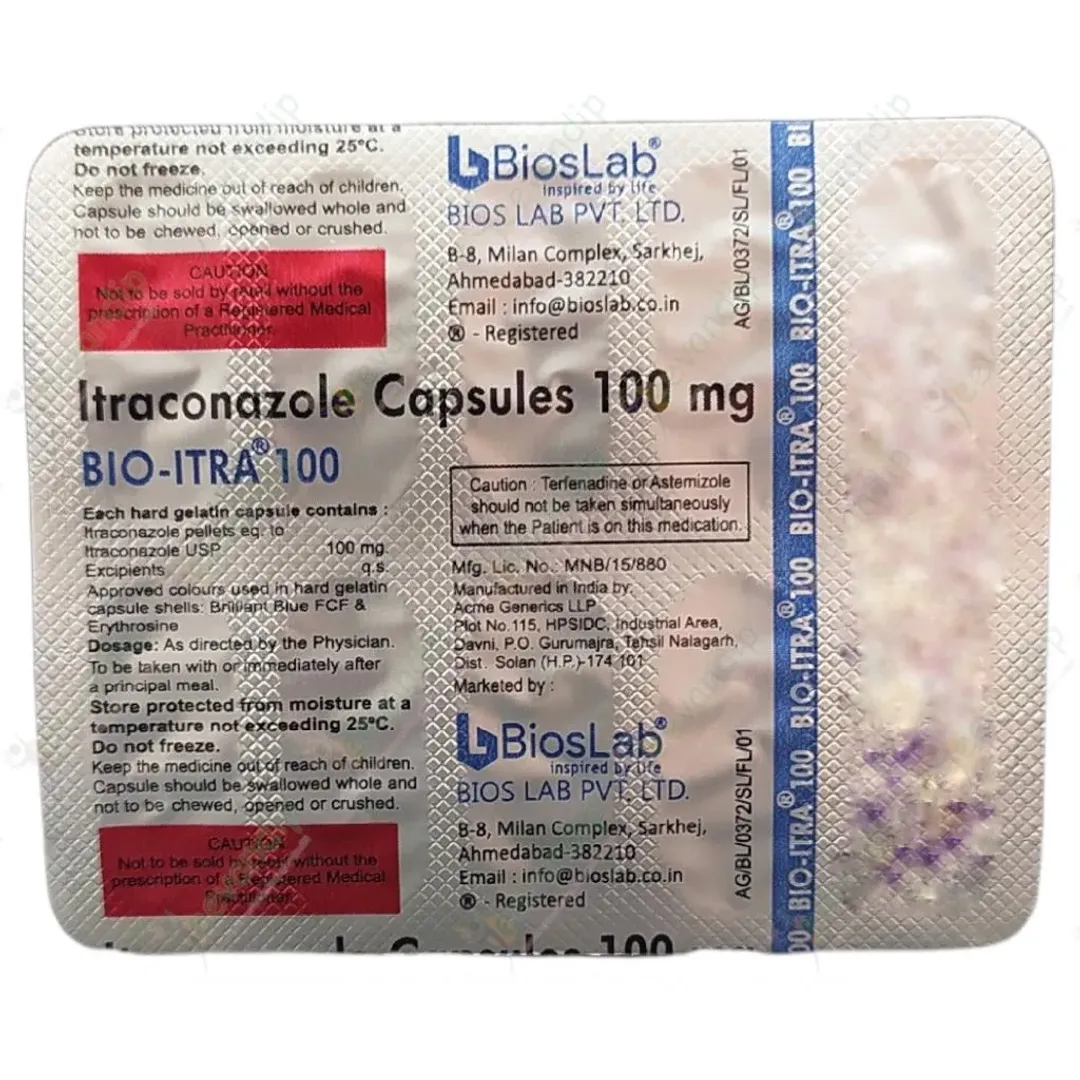 Bio Itra 100mg Capsule product image