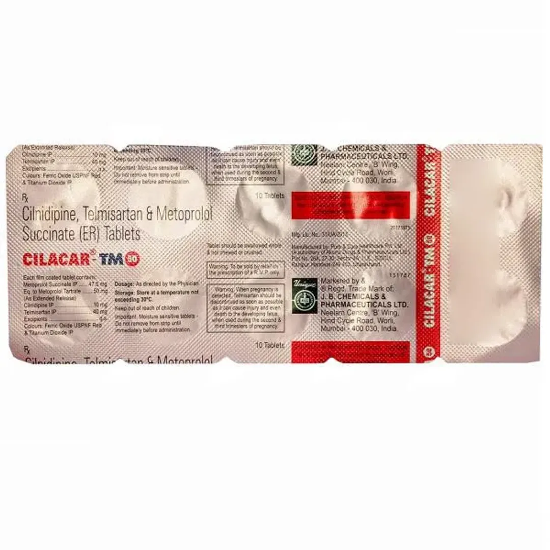 Cilacar Tm 50 Tablet product image
