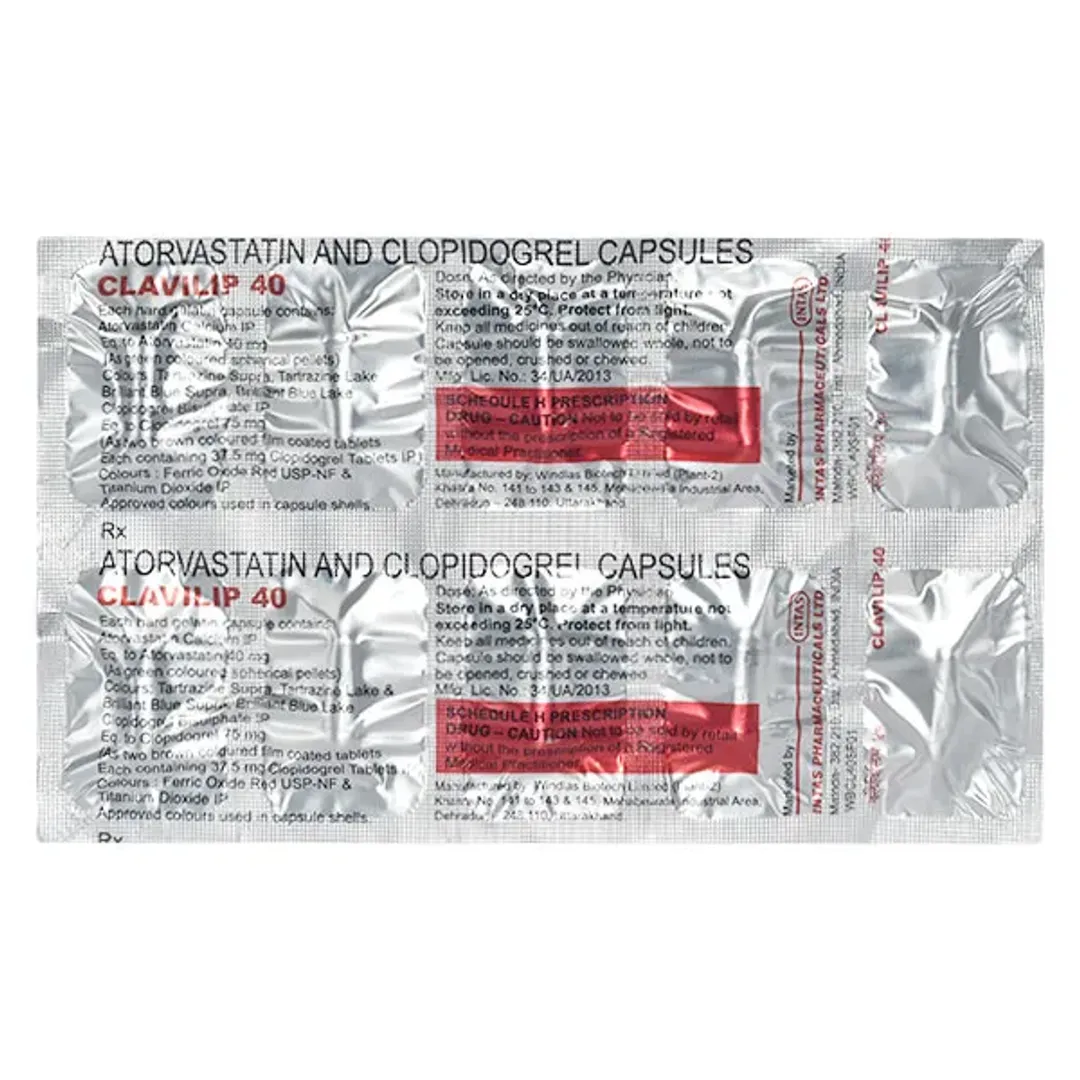 Clavilip 40 Capsule product image