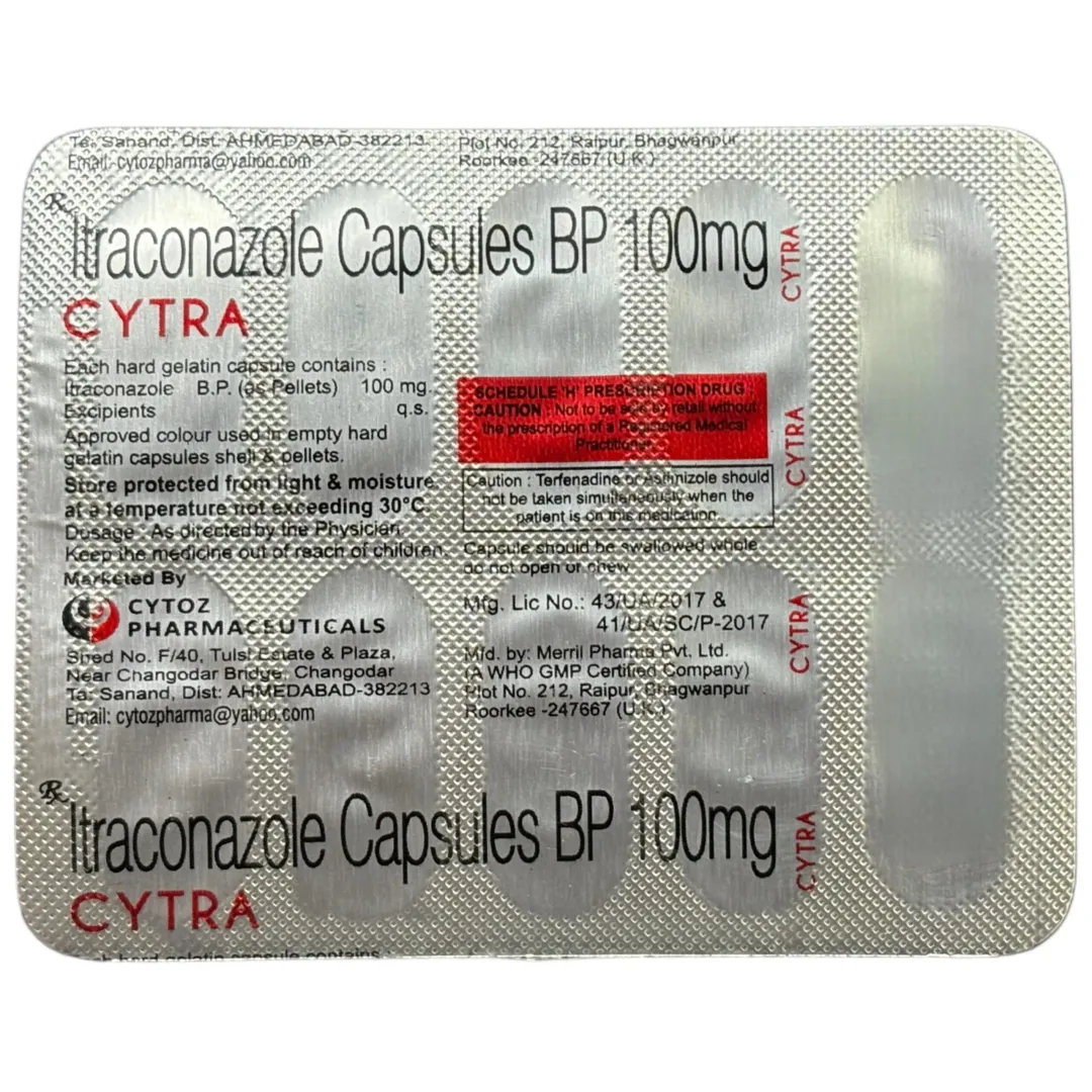 Cytra 100mg Capsule product image