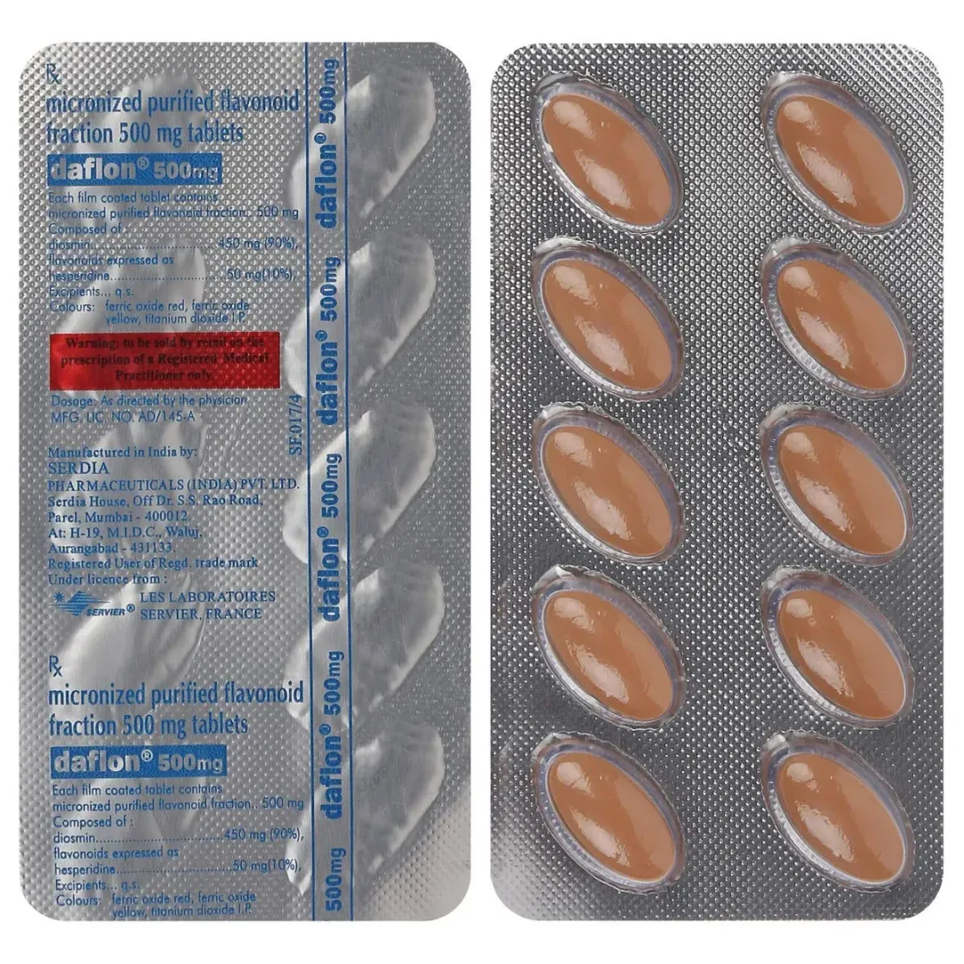 Daflon 500mg Tablet product image