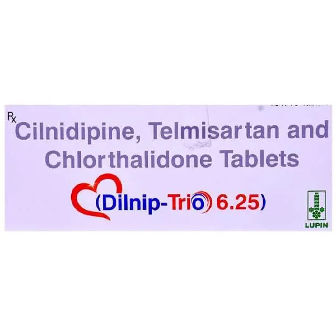 Dilnip Trio 6.25 Tablet product image