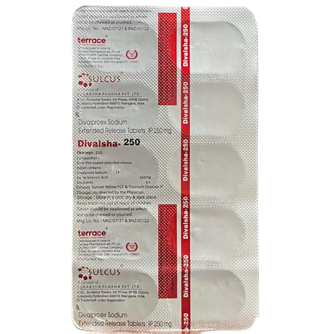Divalsha 250 Tablet product image