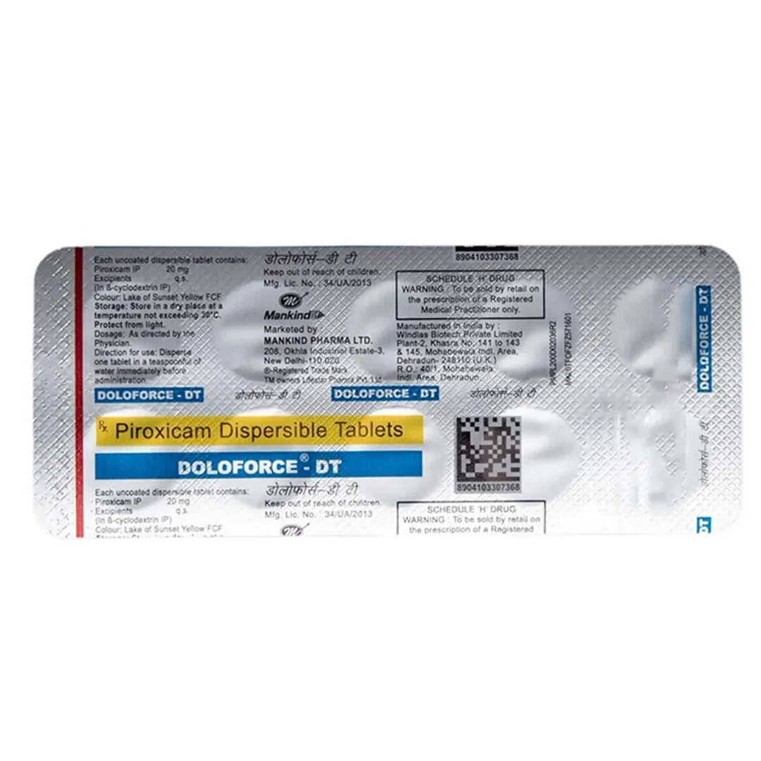 Doloforce Dt Tablet product image