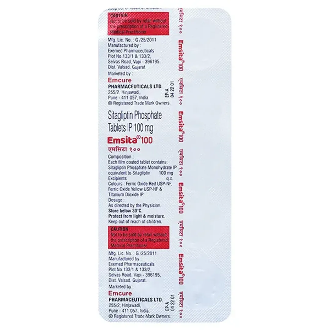 Emsita 100 Tablet product image