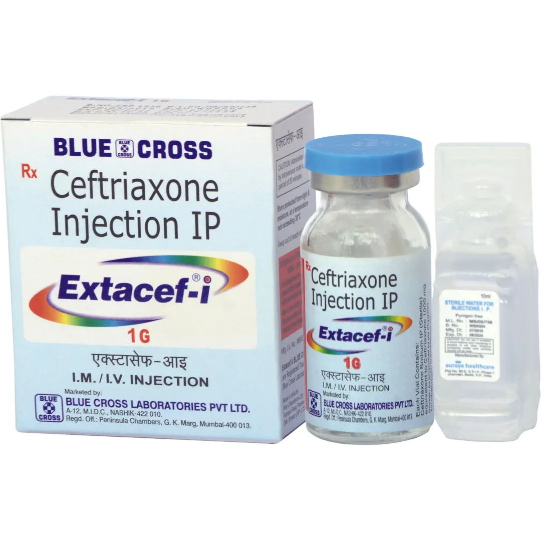 Extacef I 1g Injection product image
