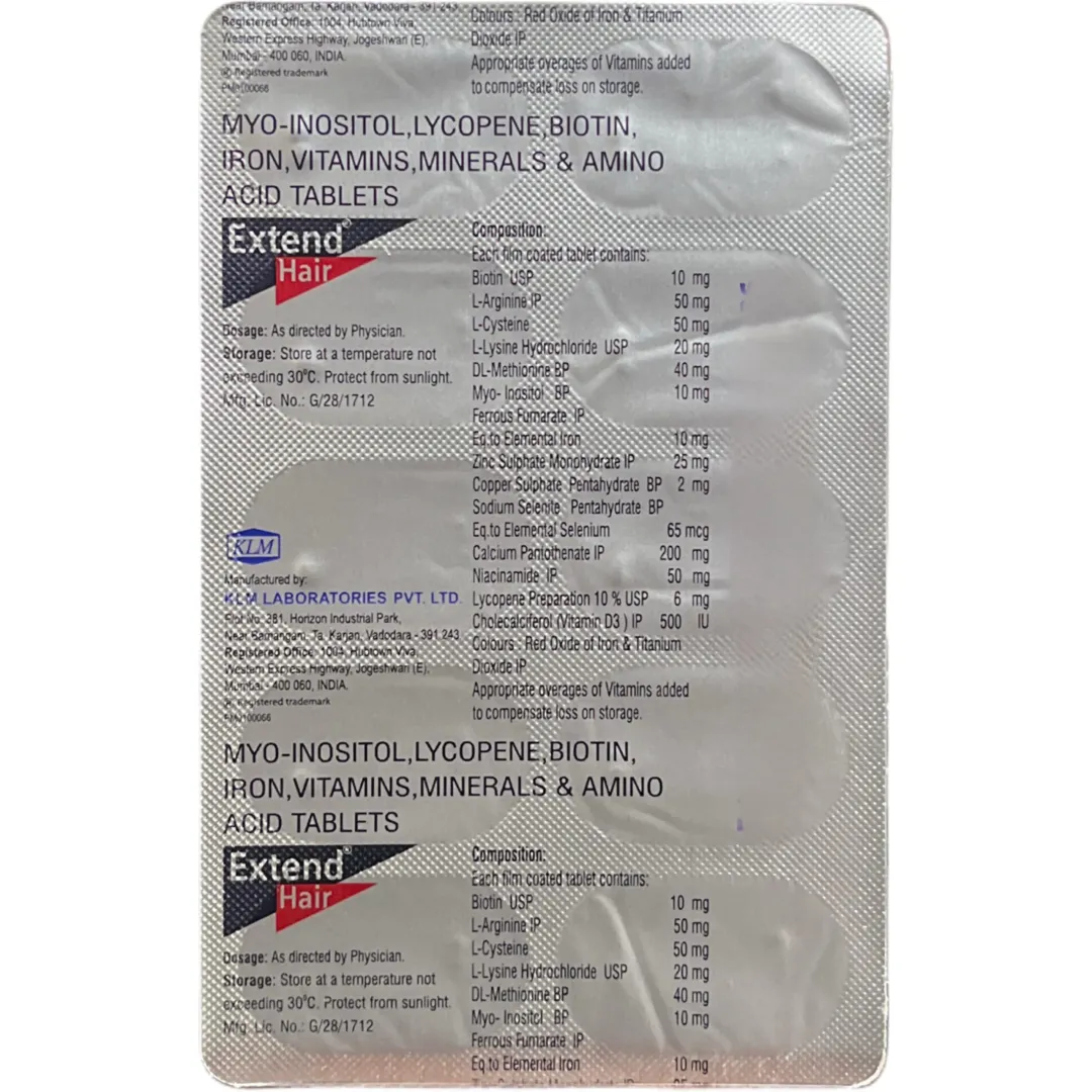 Extend Hair Tablet product image