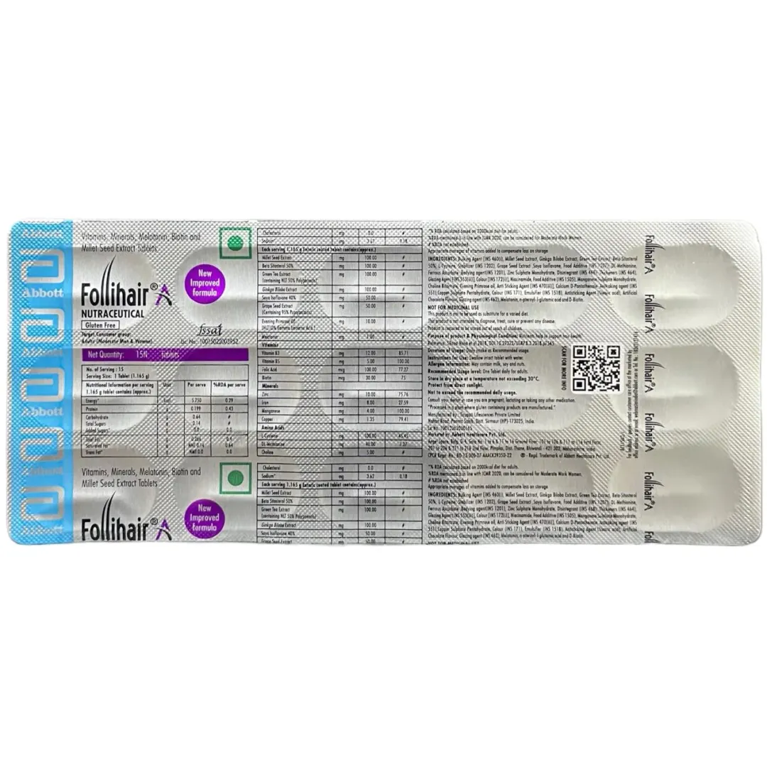 Follihair A Tablet product image