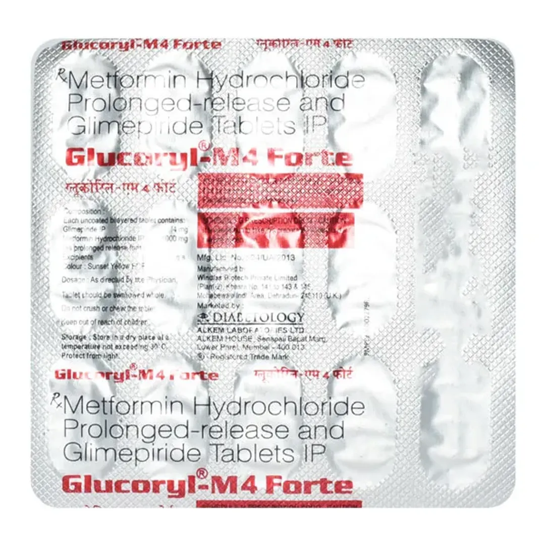 Glucoryl M4 Forte Tablet product image