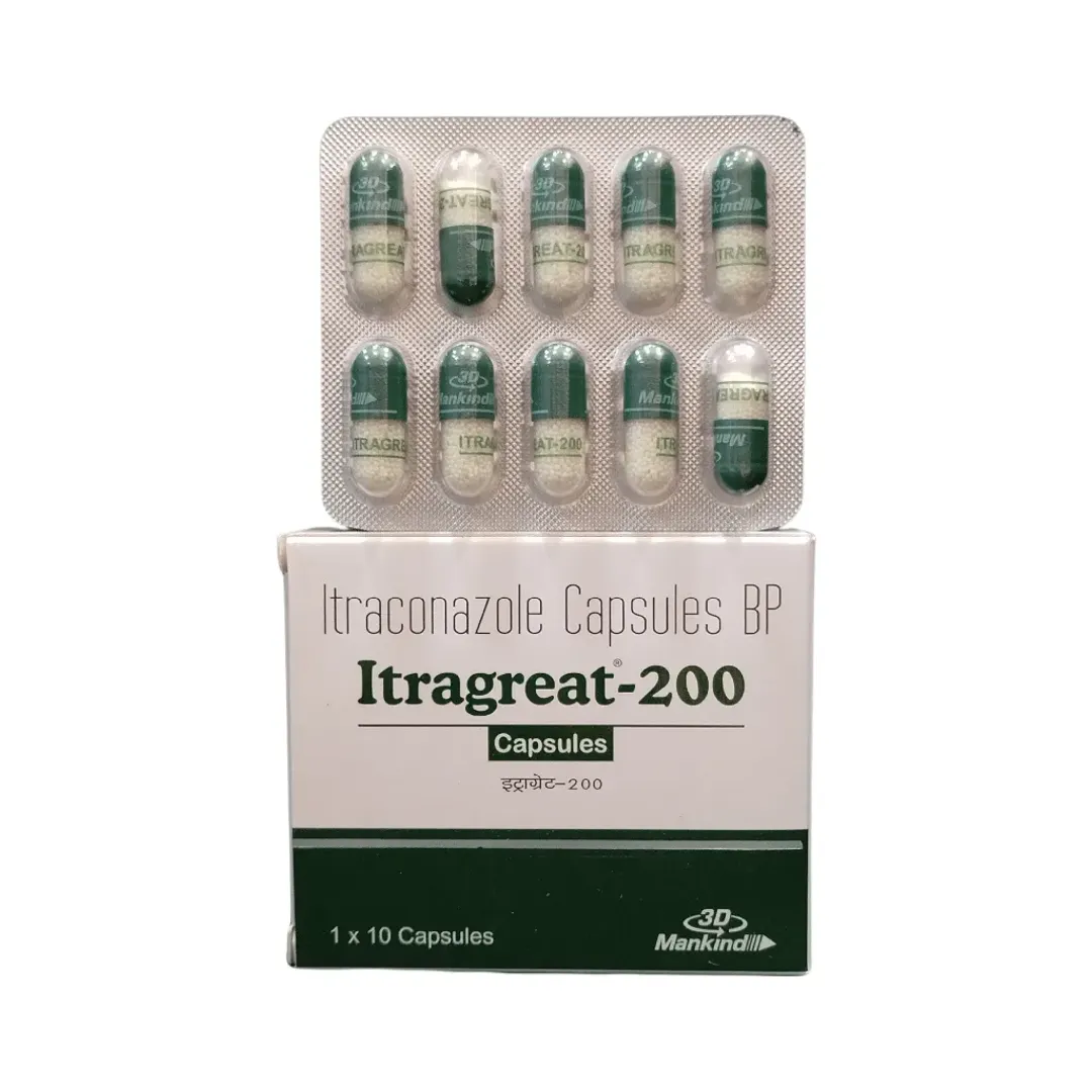 Itragreat 200mg Capsule product image