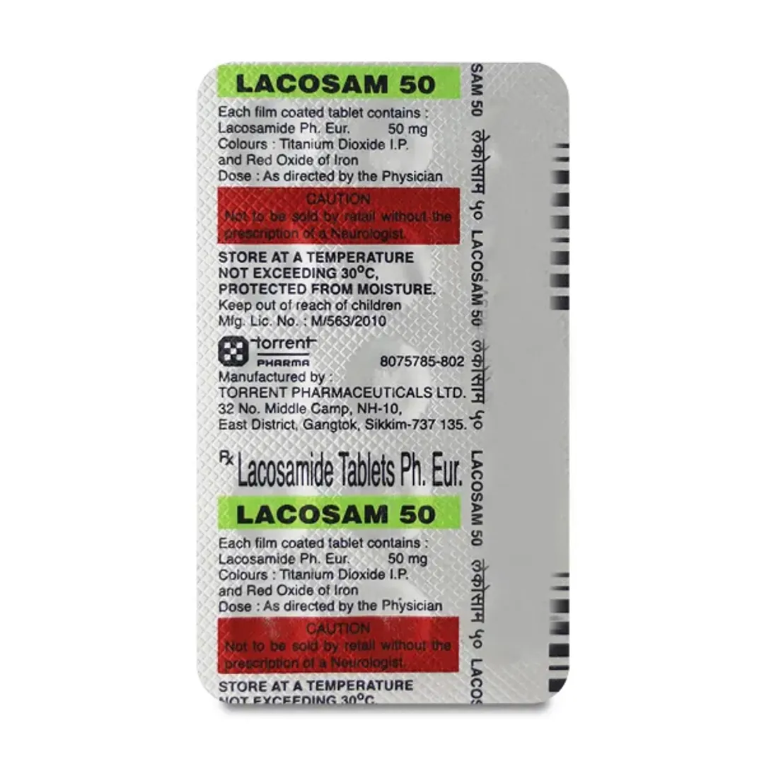 Lacosam 50 Tablet product image