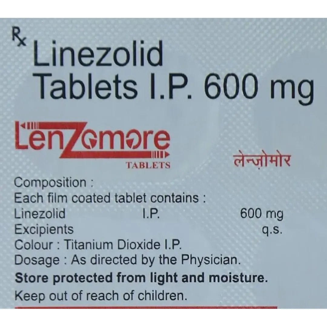 Lenzomore 600 Tablet product image