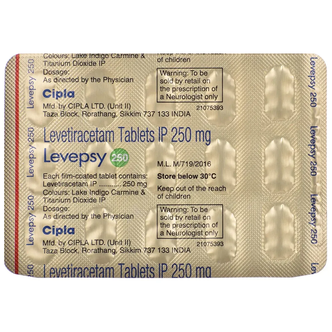 Levepsy 250 Tablet product image