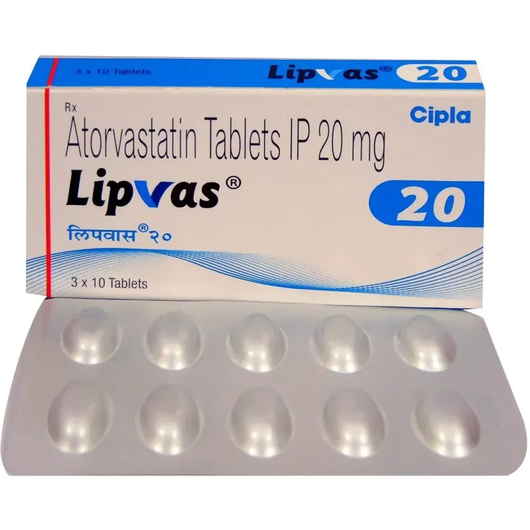Lipvas 20 Tablet product image