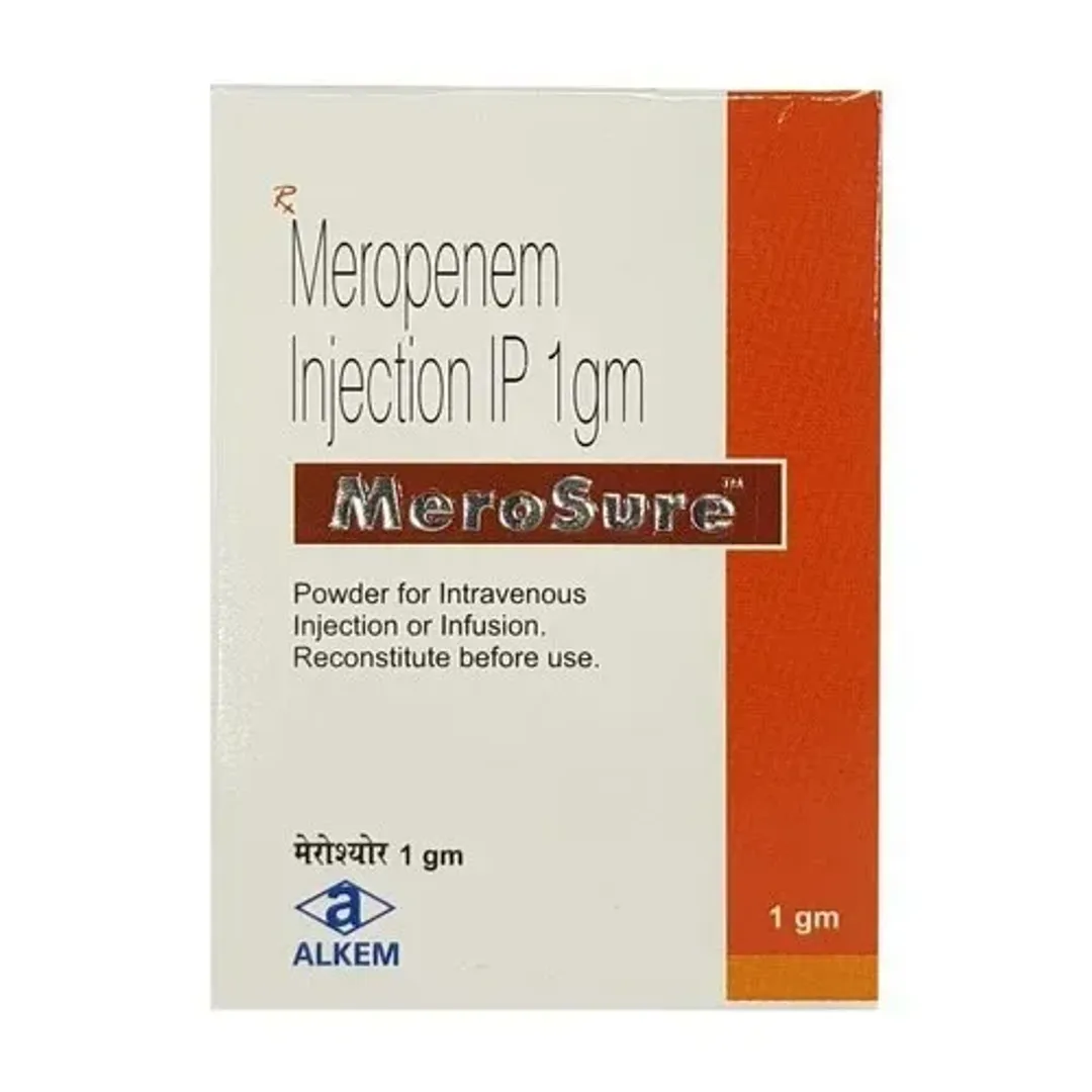 Merosure 1 Gm Injection product image