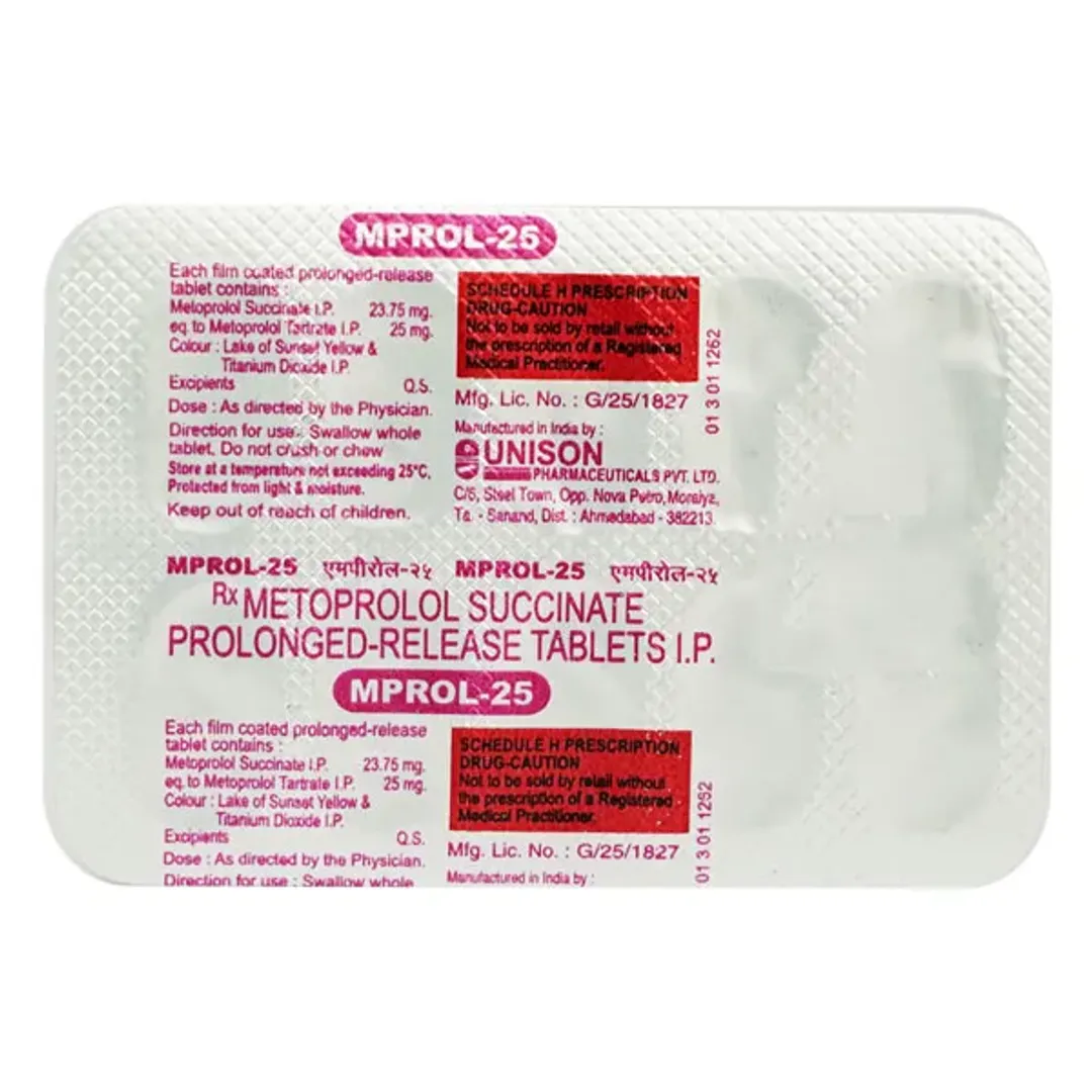 Mprol 25 Tablet product image