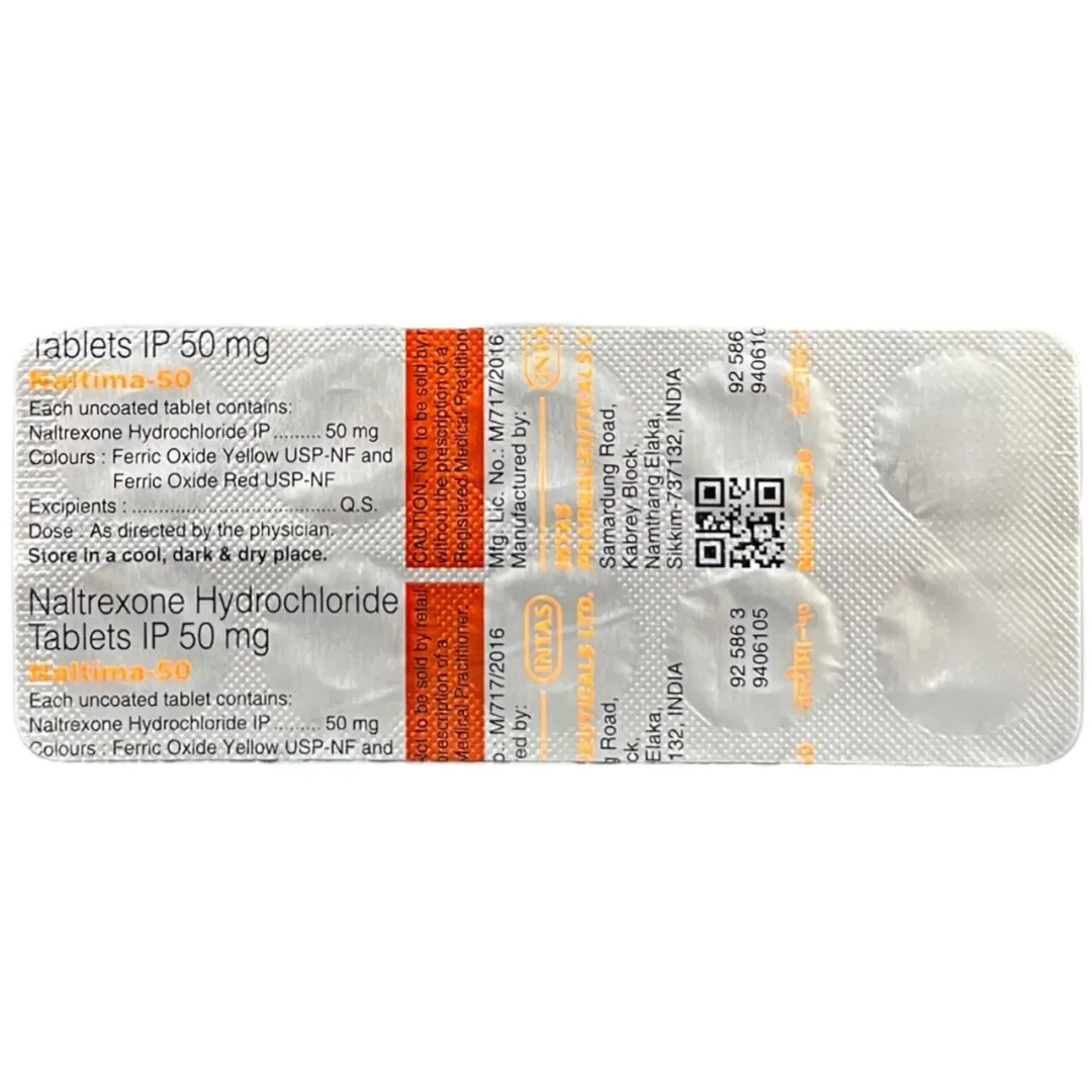 Naltima 50 Tablet product image