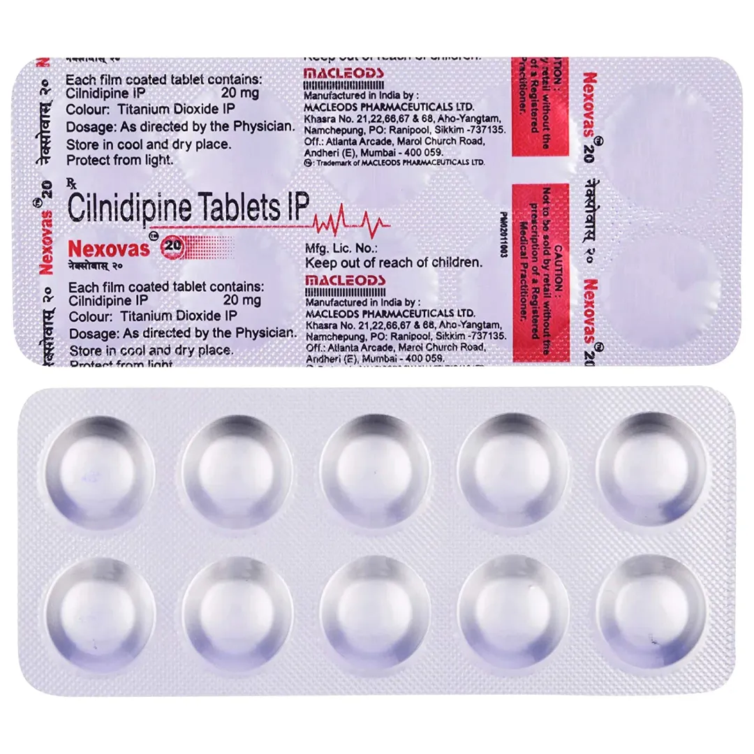 Nexovas 20 Tablet product image