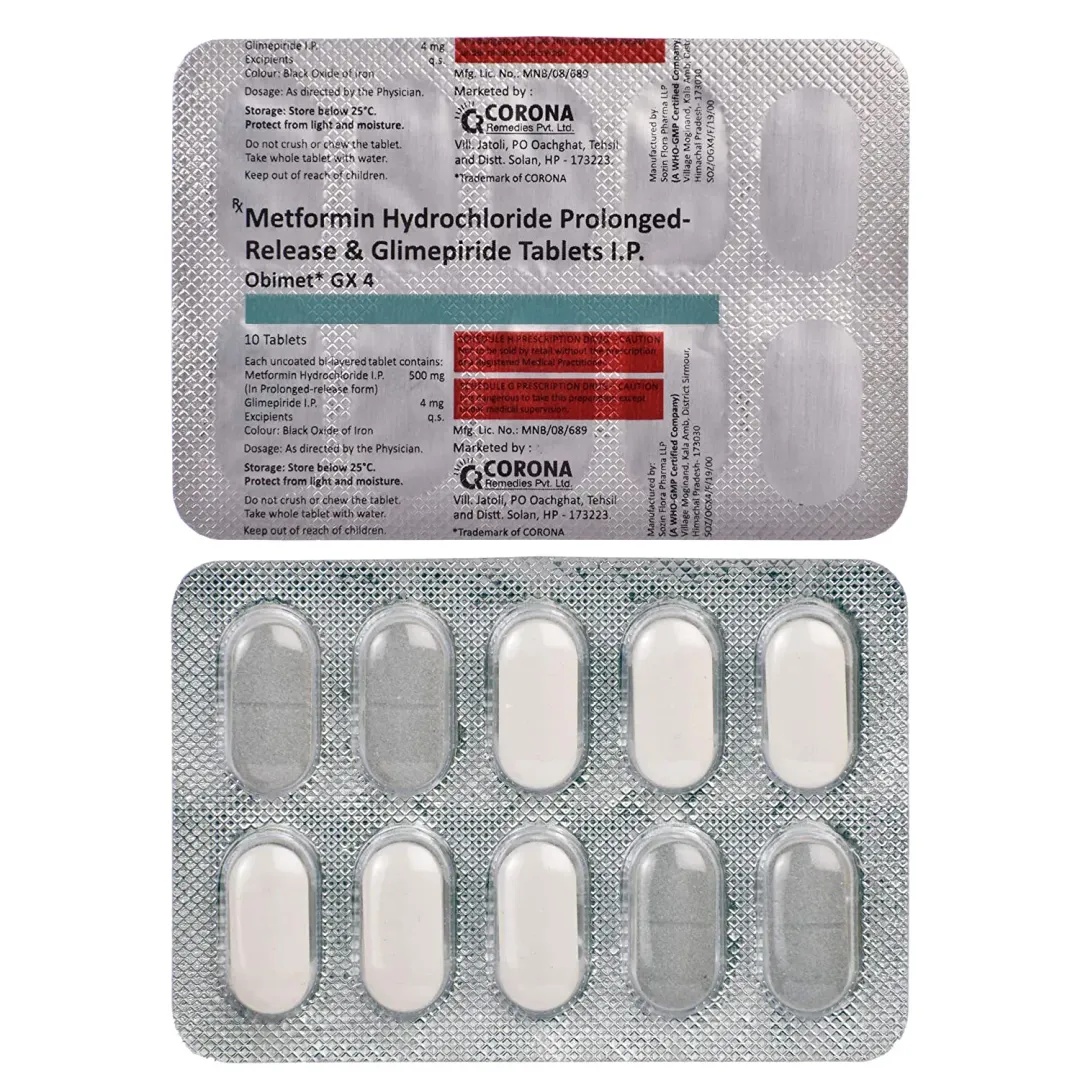 Obimet Gx 4 Tablet product image