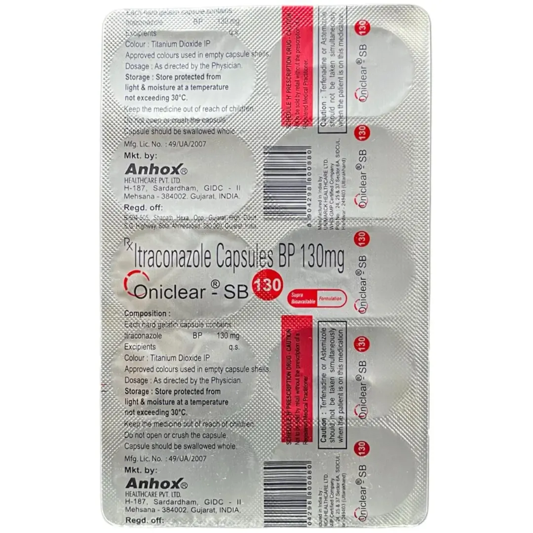Oniclear Sb 130 Capsule product image