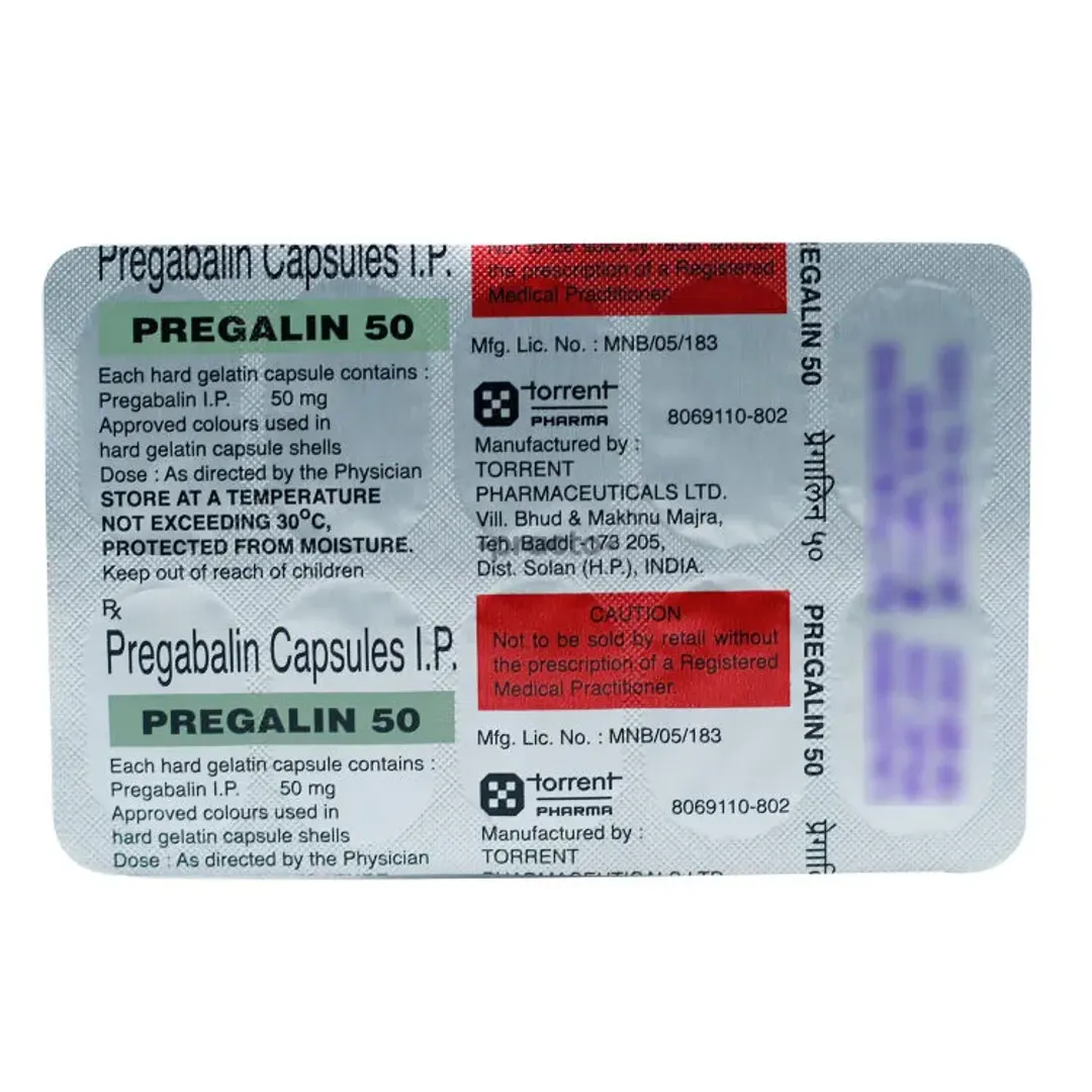 Pregalin 50 Capsule product image