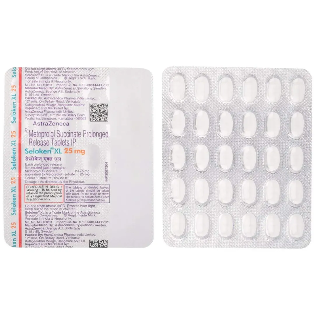 Seloken Xl 25mg Tablet product image