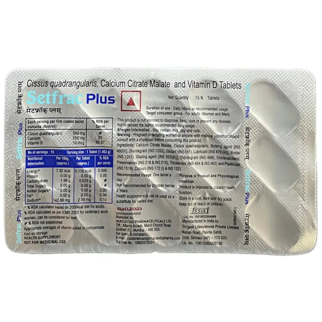 Setfrac Plus Tablet product image