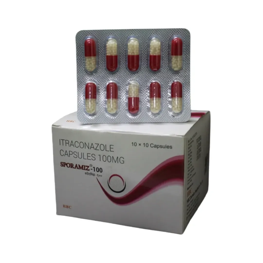 Sporamiz 100mg Capsule product image