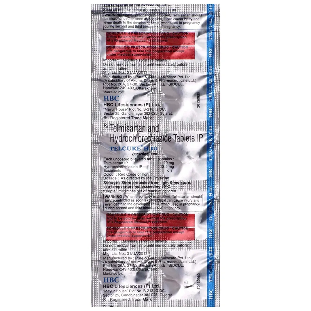 Telcure H 40 Tablet product image