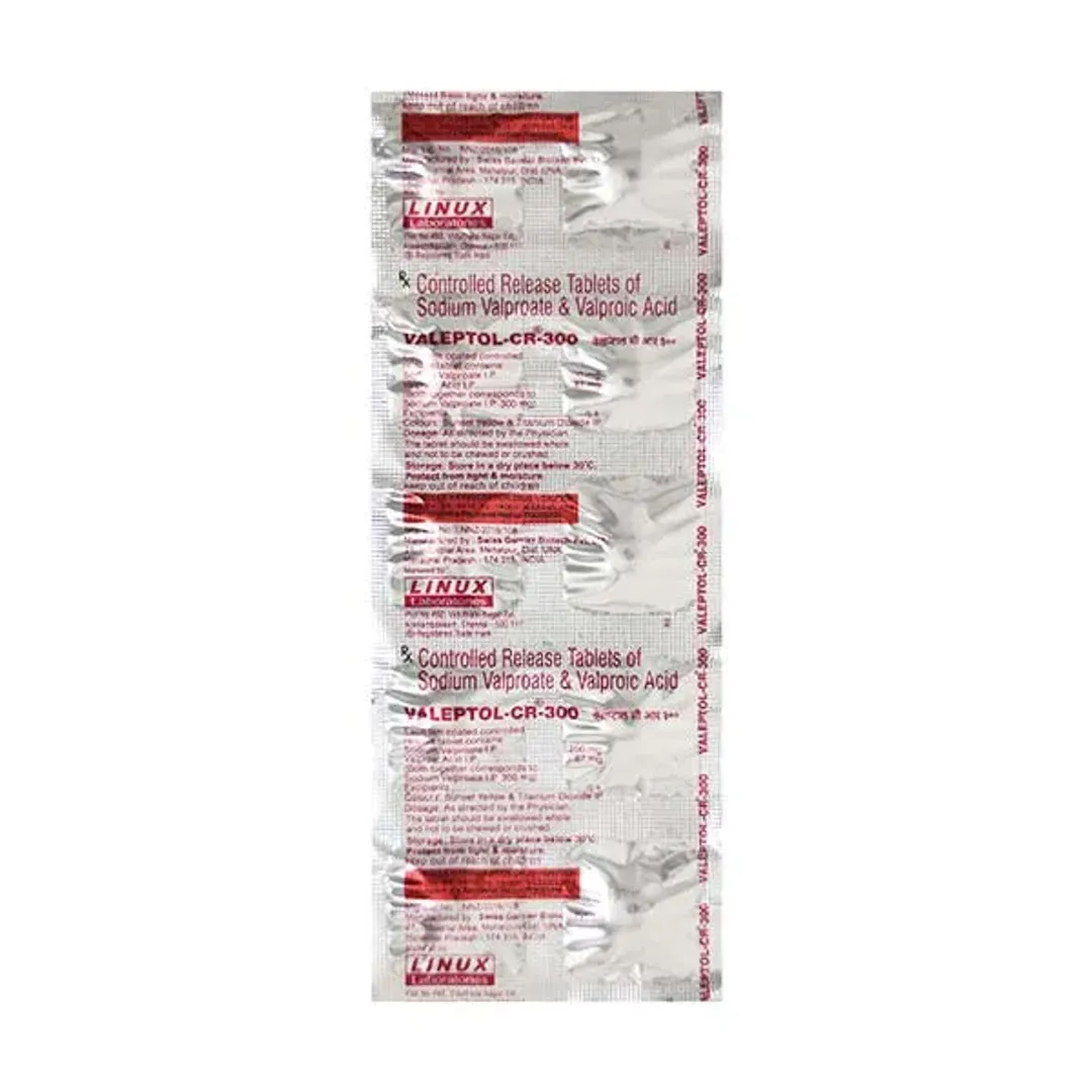 Valeptol Cr 300 Tablet product image