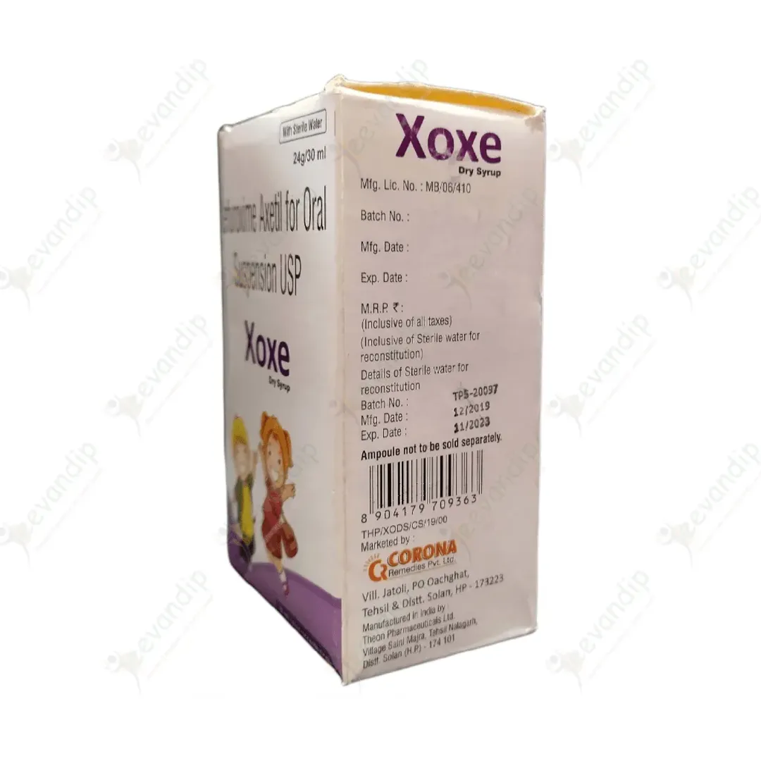 Xoxe 125mg Dry Syrup product image
