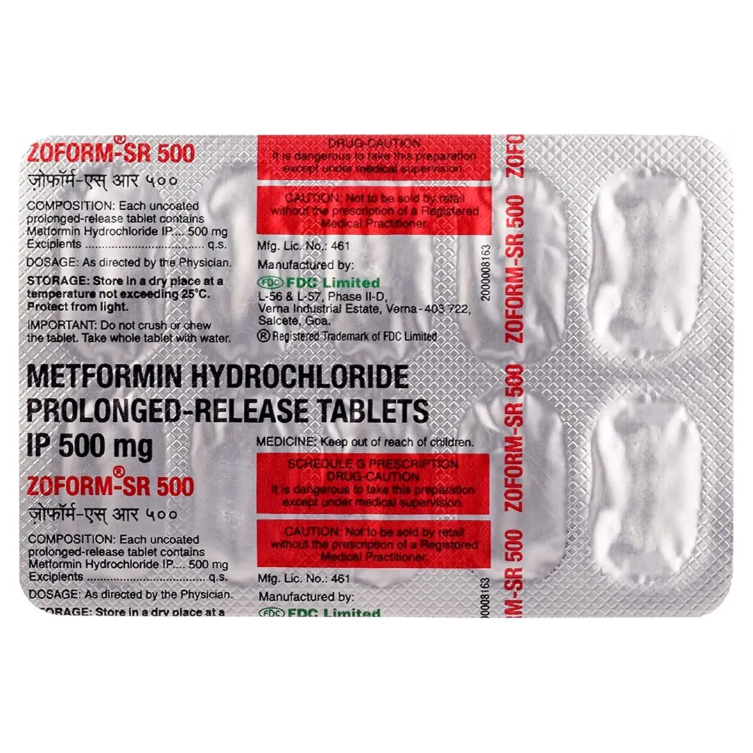 Zoform Sr 500 Tablet product image