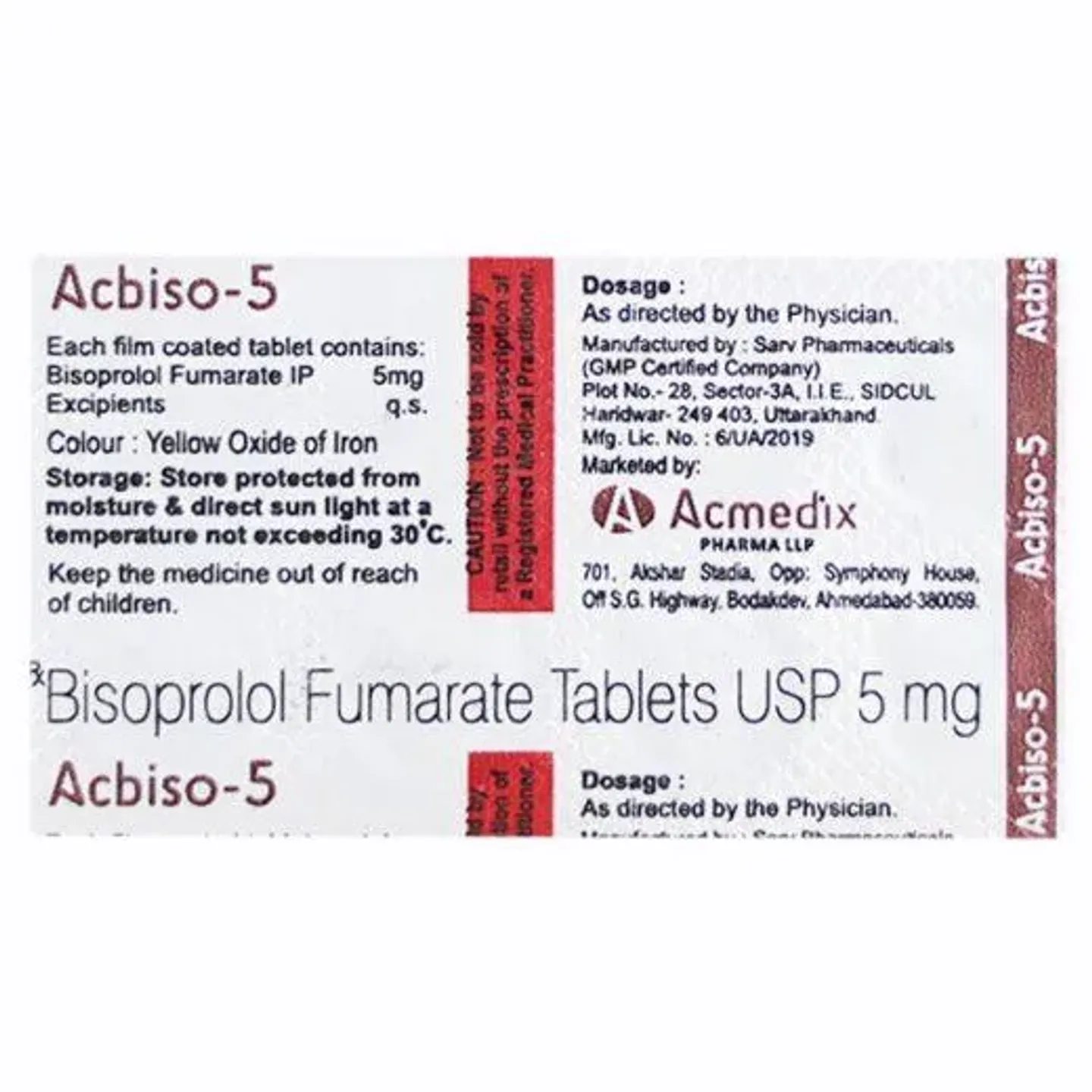 Acbiso 5 Tablet product image