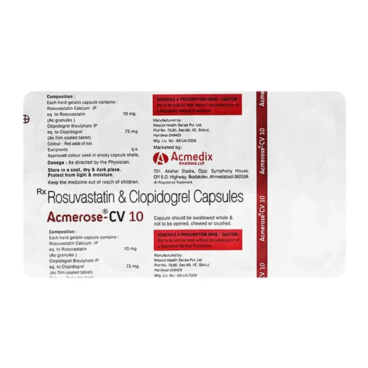 Acmerose Cv 10 Capsule product image