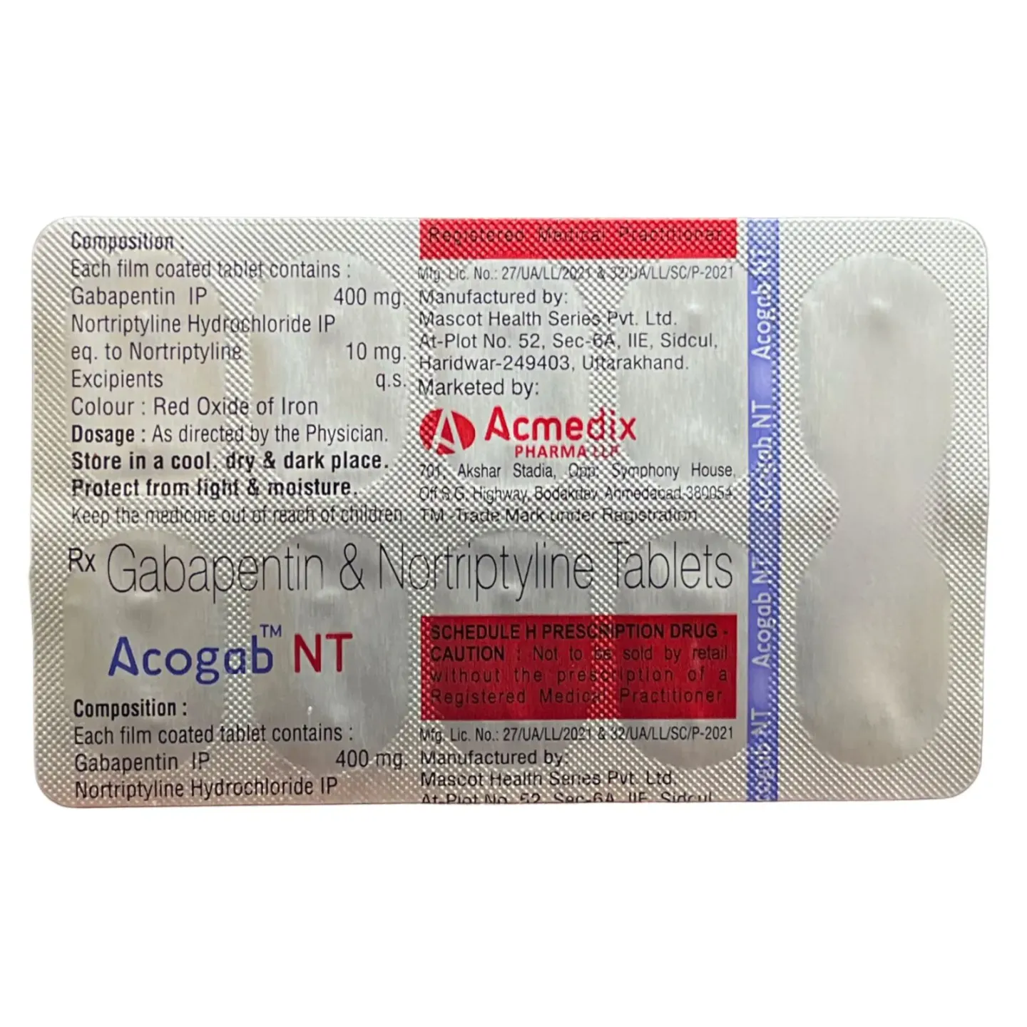 Acogab Nt Tablet product image