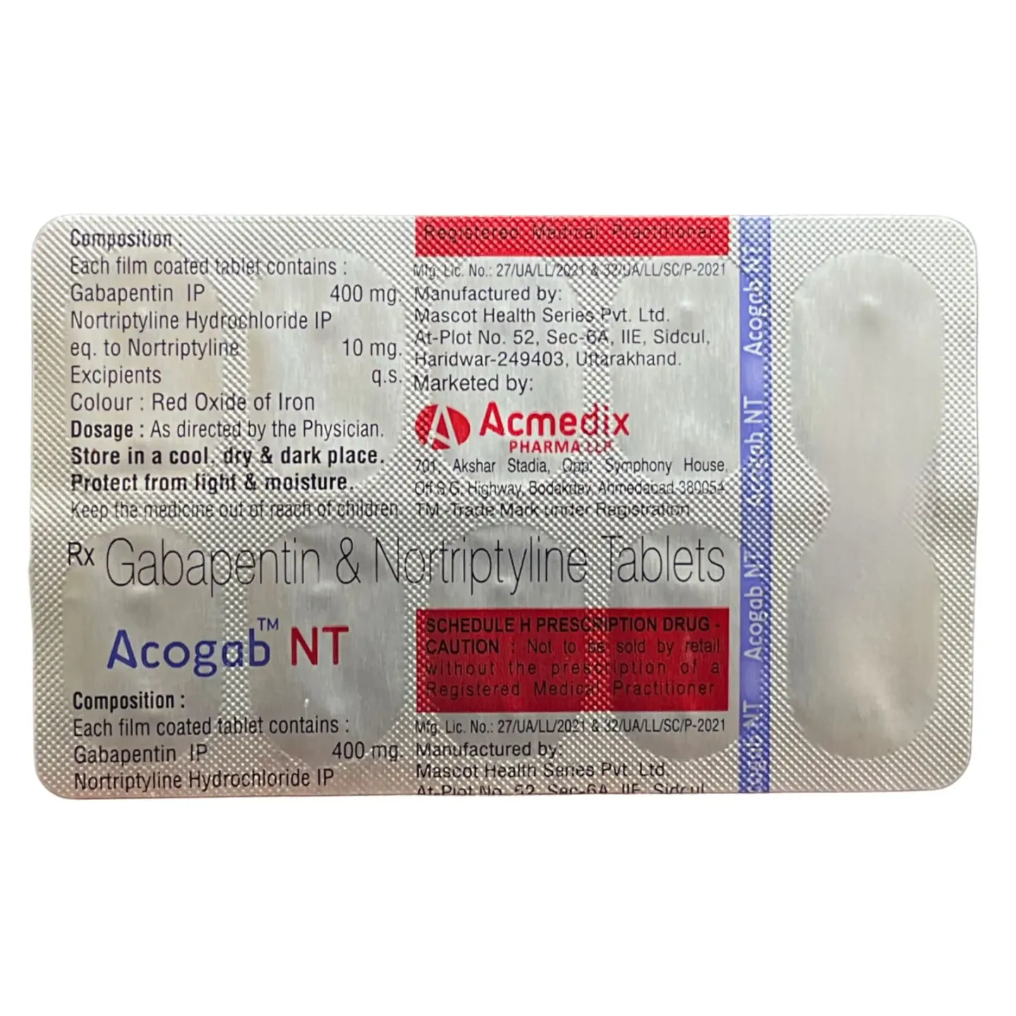 Acogab Nt Tablet product image