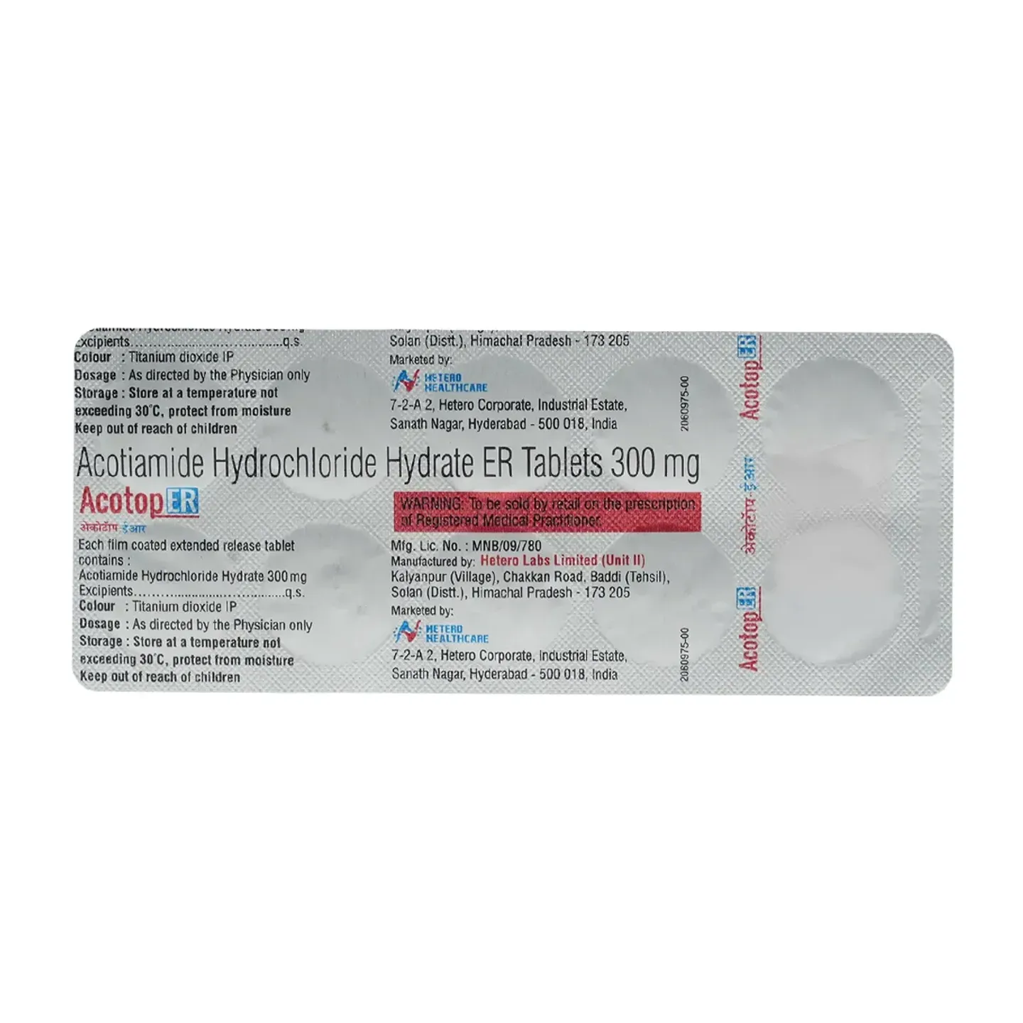 Acotop Er Tablet product image