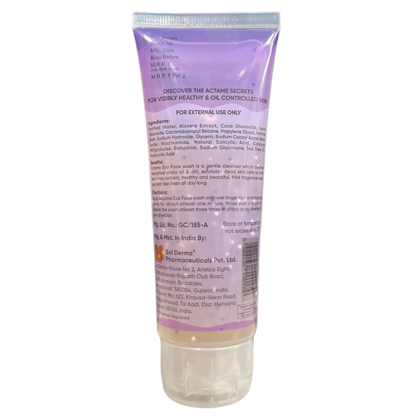 Actame Eva Face Wash product image