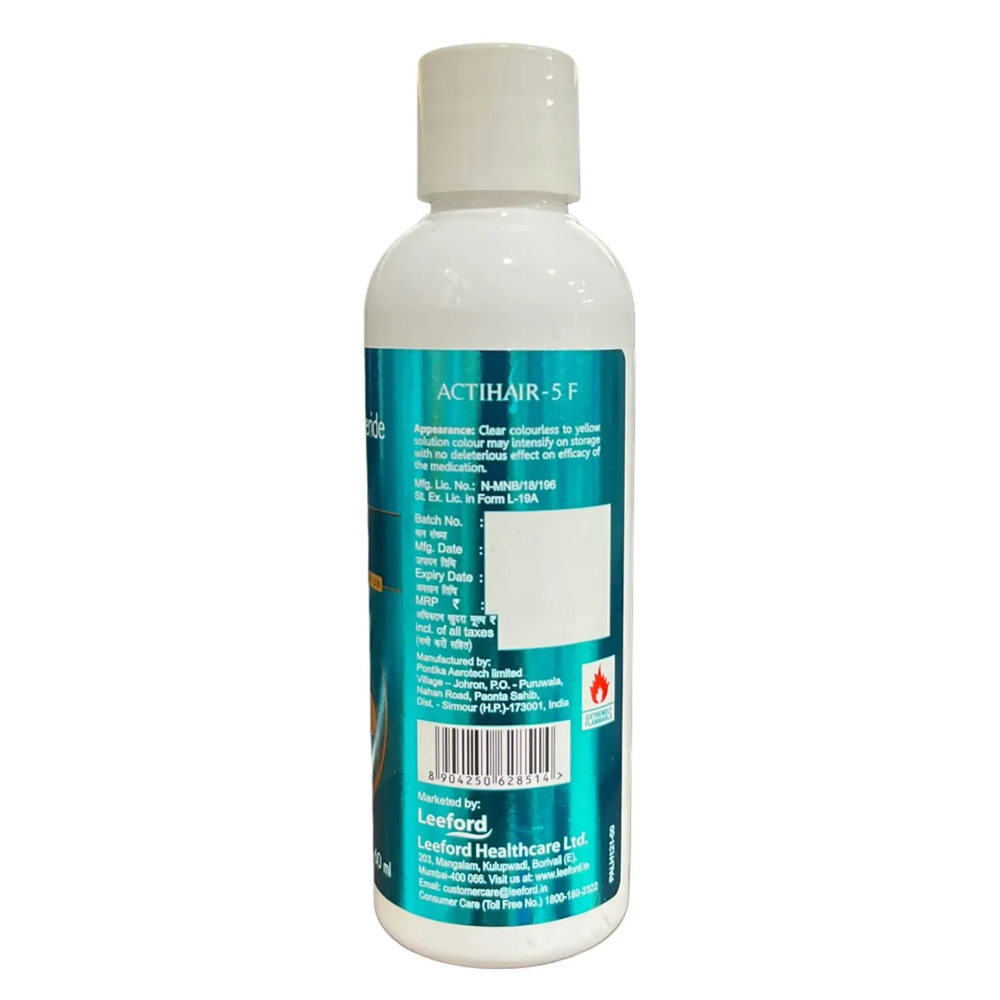 Actihair 5 F Solution 60ml product image