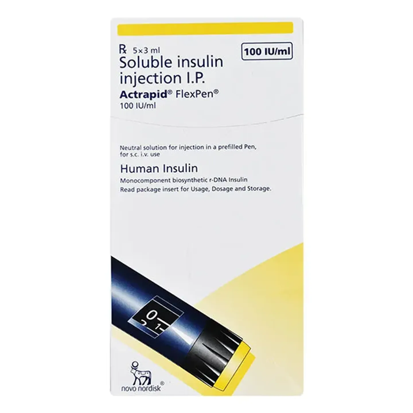 Actrapid Flexpen 3ml product image