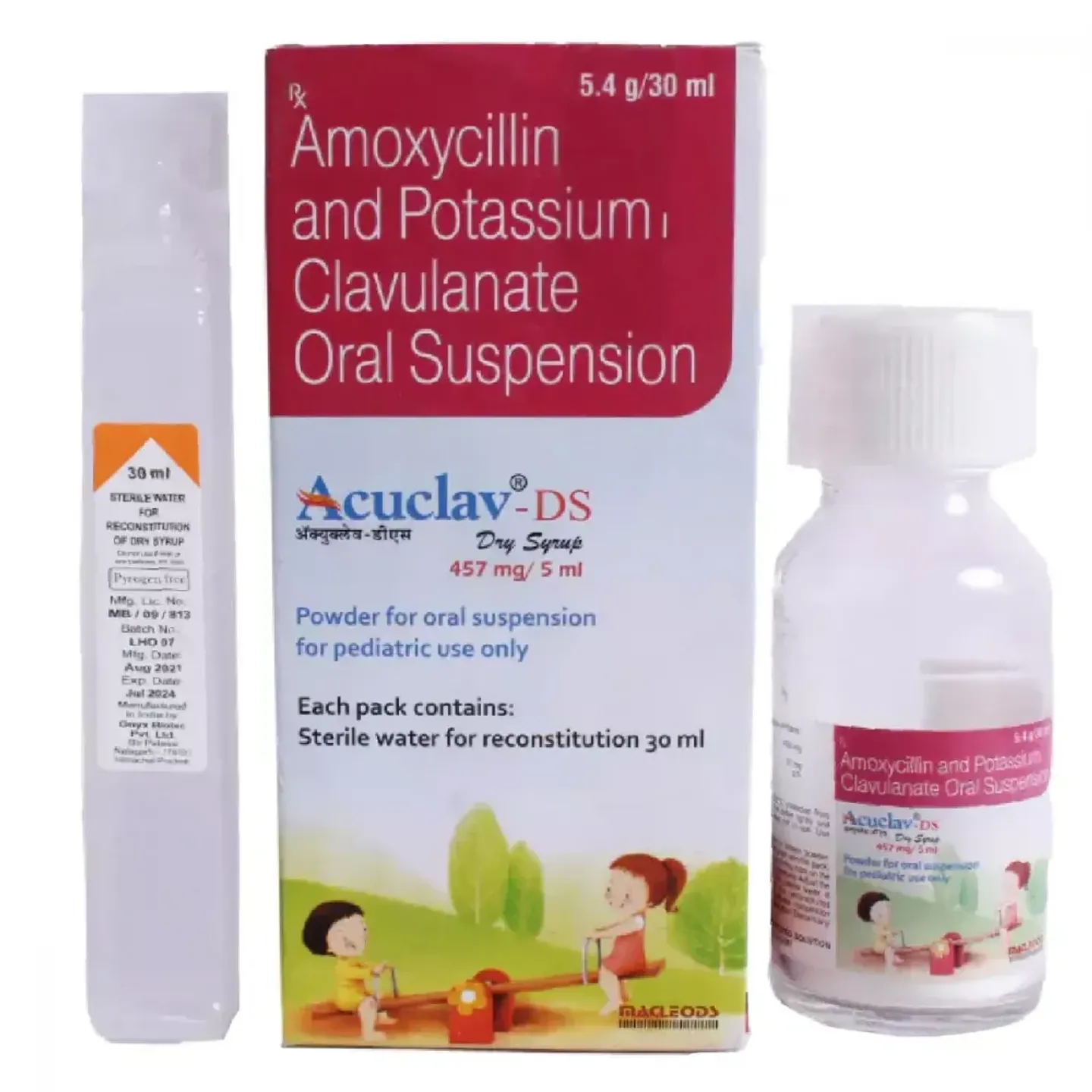Acuclav Ds Syrup 30 Ml product image