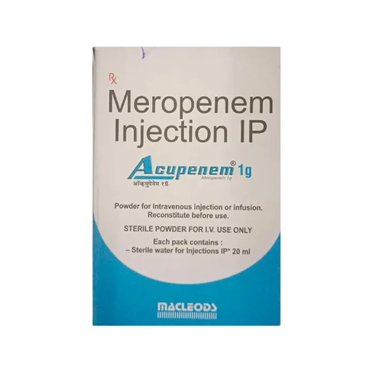 Acupenem 1000mg Injection product image