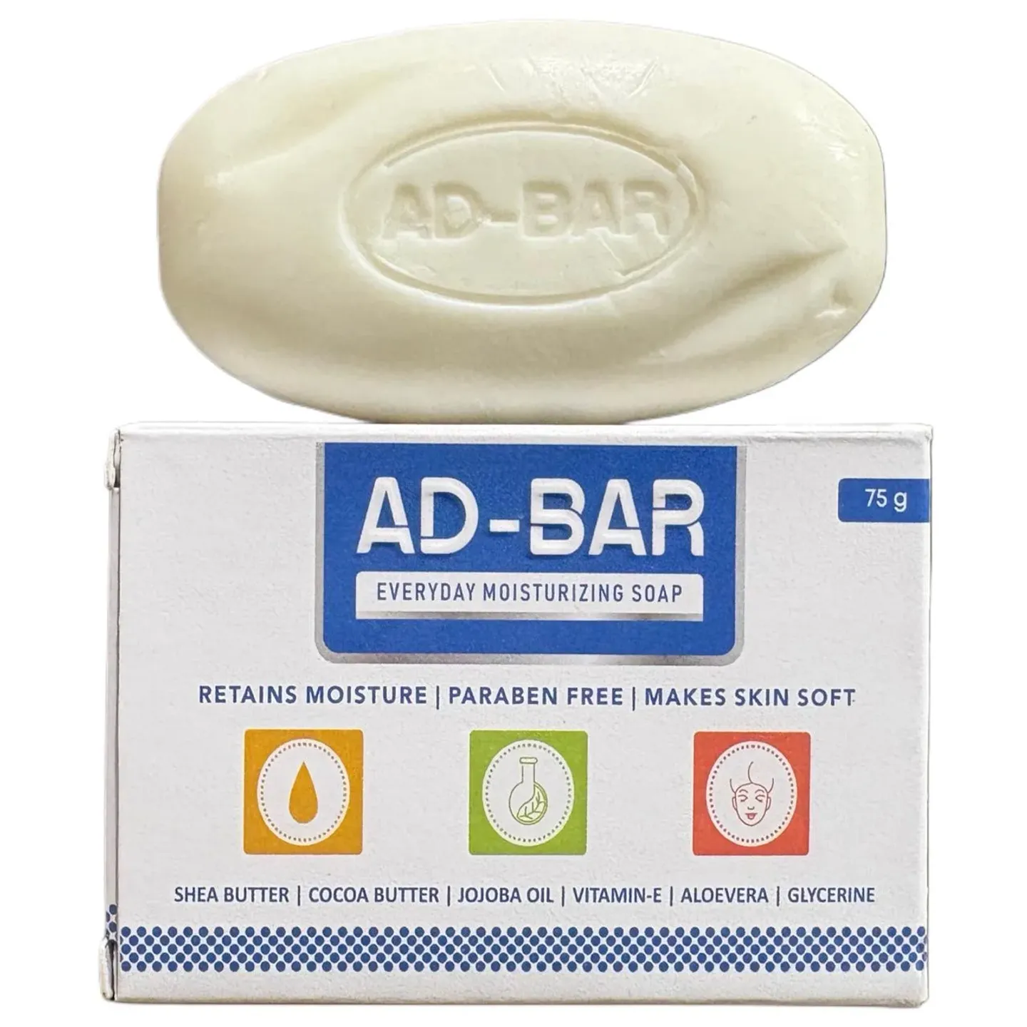 Ad Bar Everyday Moisturizing Soap 75gm product image