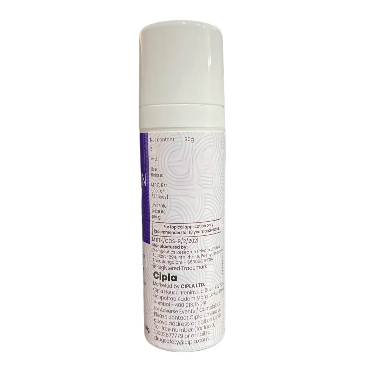 Adgain Grof Hair Rejuvenation 30gm product image