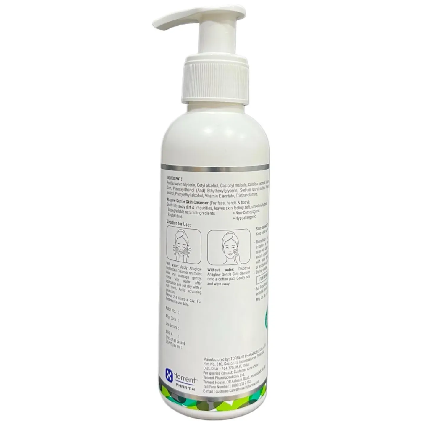 Ahaglow Gentle Skin Cleanser 125ml product image