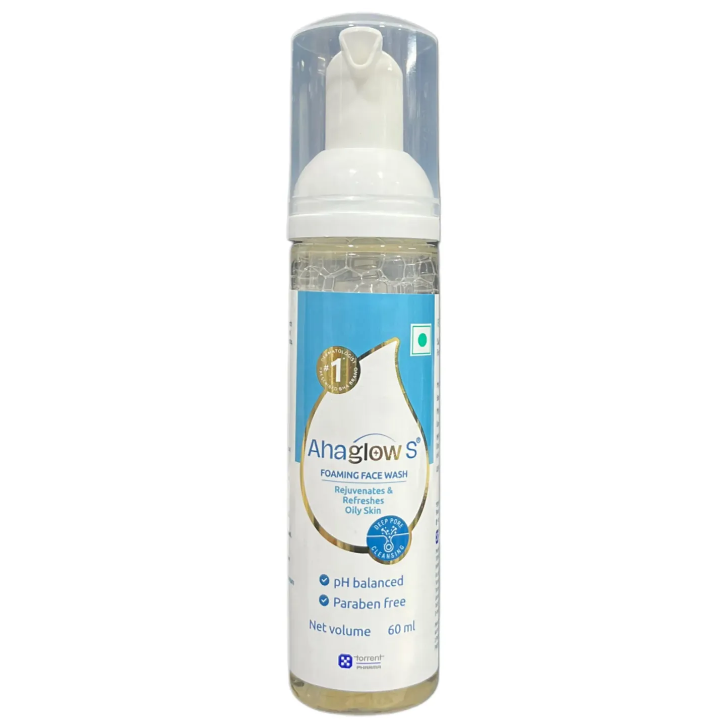 Ahaglow S Foaming Face Wash 60ml product image