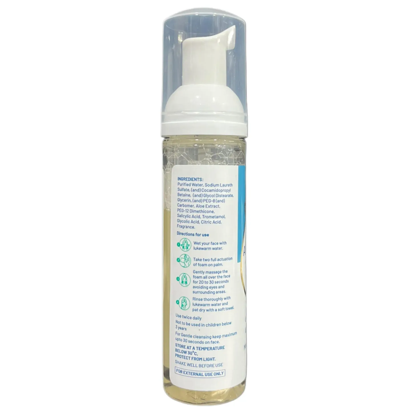 Ahaglow S Foaming Face Wash 60ml product image