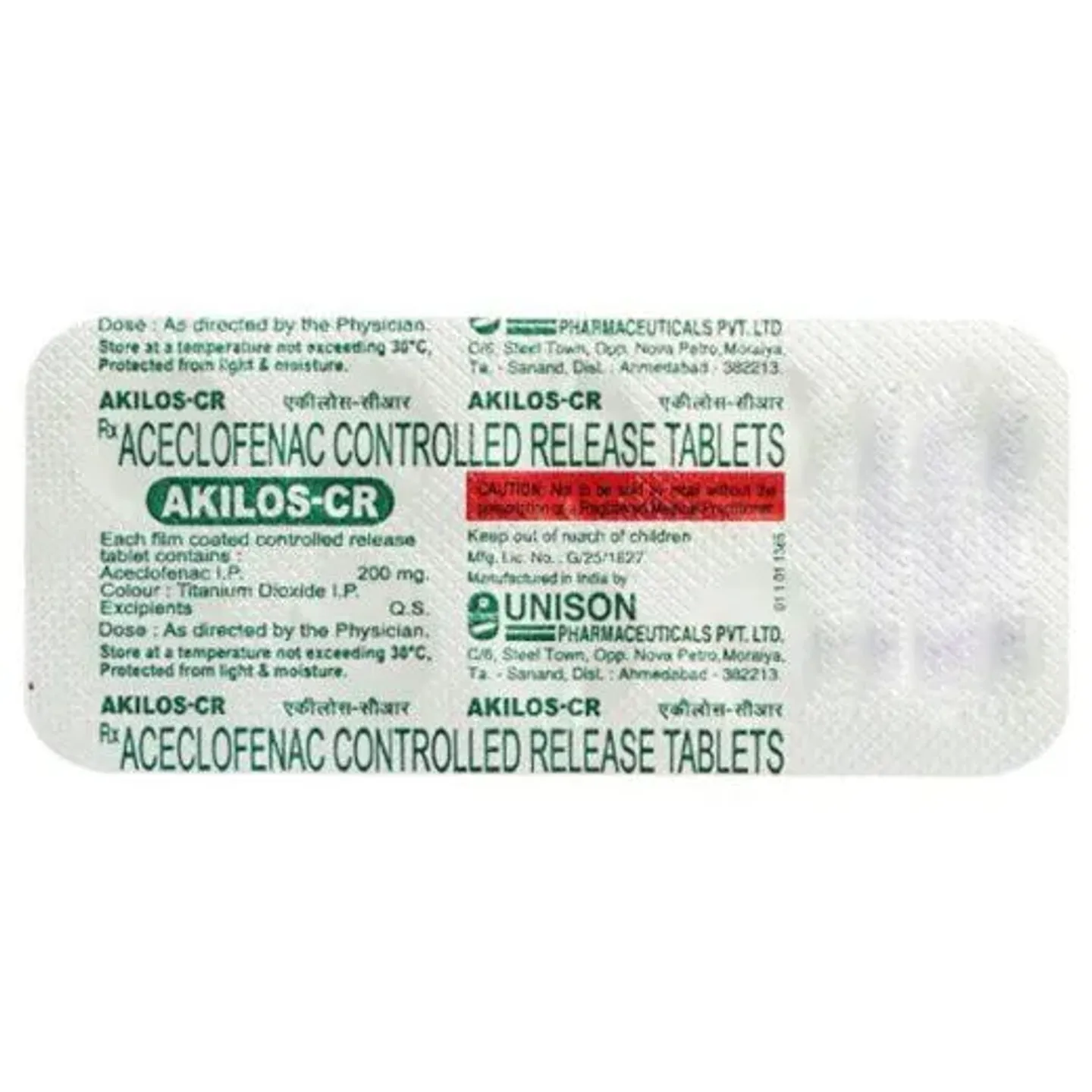 Akilos Cr Tablet product image